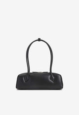 Medium Teckel Leather Shoulder Bag