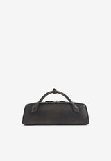 Teckel Vintage Leather Top Handle Bag