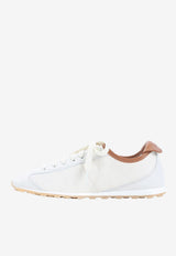 Les Tennis Leather Low-Top Sneakers