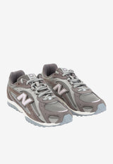 204L Suede and Mesh Sneakers