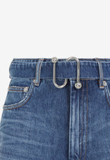 Fiesta Mini Denim Shorts