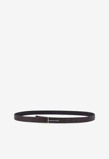 T-Buckle Leather Belt