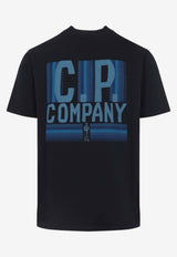 Logo Stamped Print T-shirt