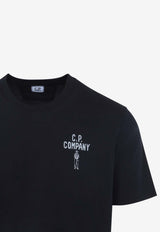 Logo Stamped Print T-shirt