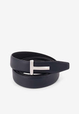 T-Buckle Leather Belt
