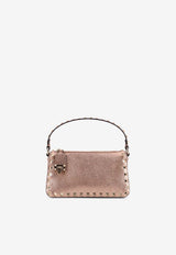Small Rockstud Leather Crossbody Bag