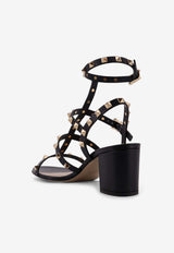 Rockstud 60 Leather Sandals