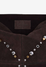 Nellcôte Suede Crossbody Bag