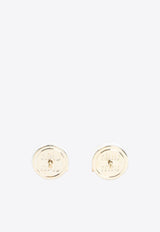 Logo Stud Earrings