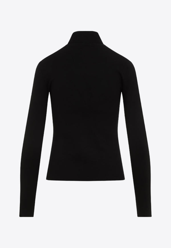 May Turtleneck Sweater in Wool and Cashmere