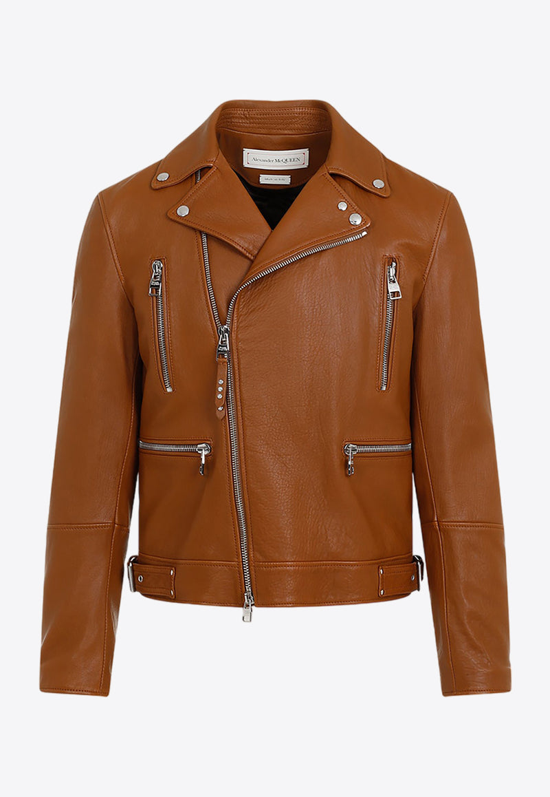 Essential Leather Biker Jacket