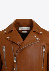 Essential Leather Biker Jacket