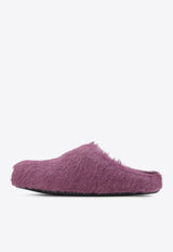 Fussbett Mules in Calf Hair