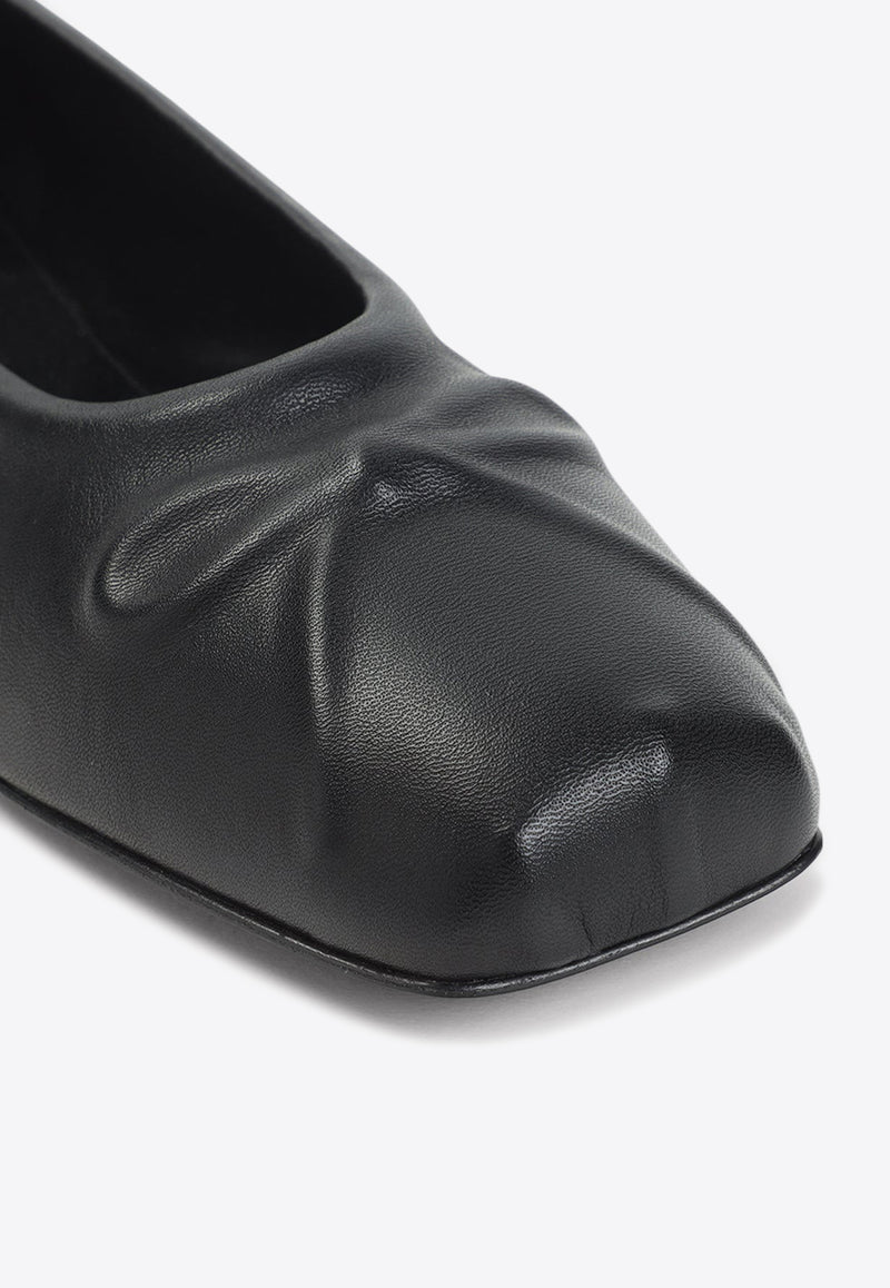 Dancer Leather Ballet Flats