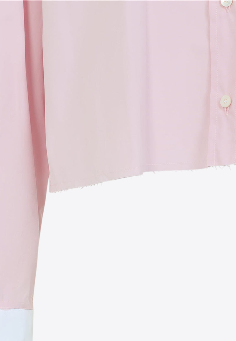 Logo-Embroidered Long-Sleeved Shirt