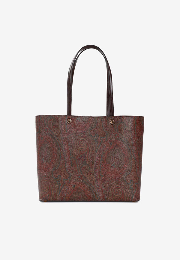 Large Paisley Jacquard Tote Bag