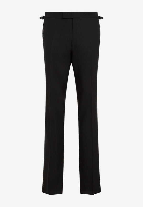 Wool and Silk Pants