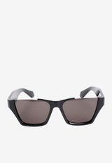 Square Cut-Out Sunglasses