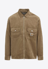 Reynold Zip-Up Corduroy Overshirt