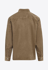Reynold Zip-Up Corduroy Overshirt