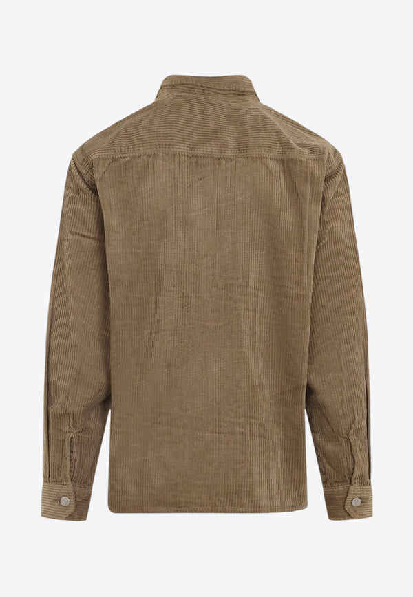 Reynold Zip-Up Corduroy Overshirt