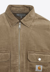 Reynold Zip-Up Corduroy Overshirt