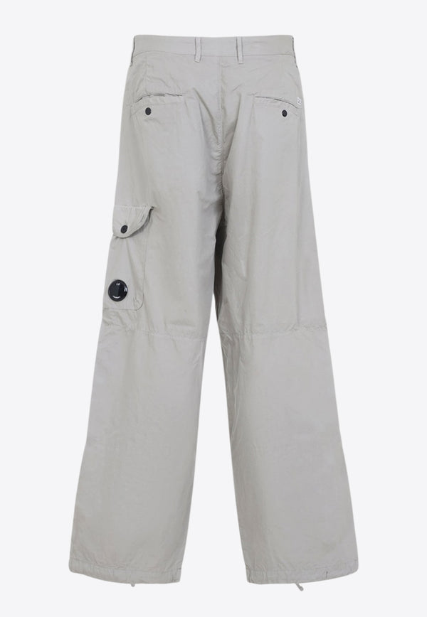 Wide-Leg Cargo Pants