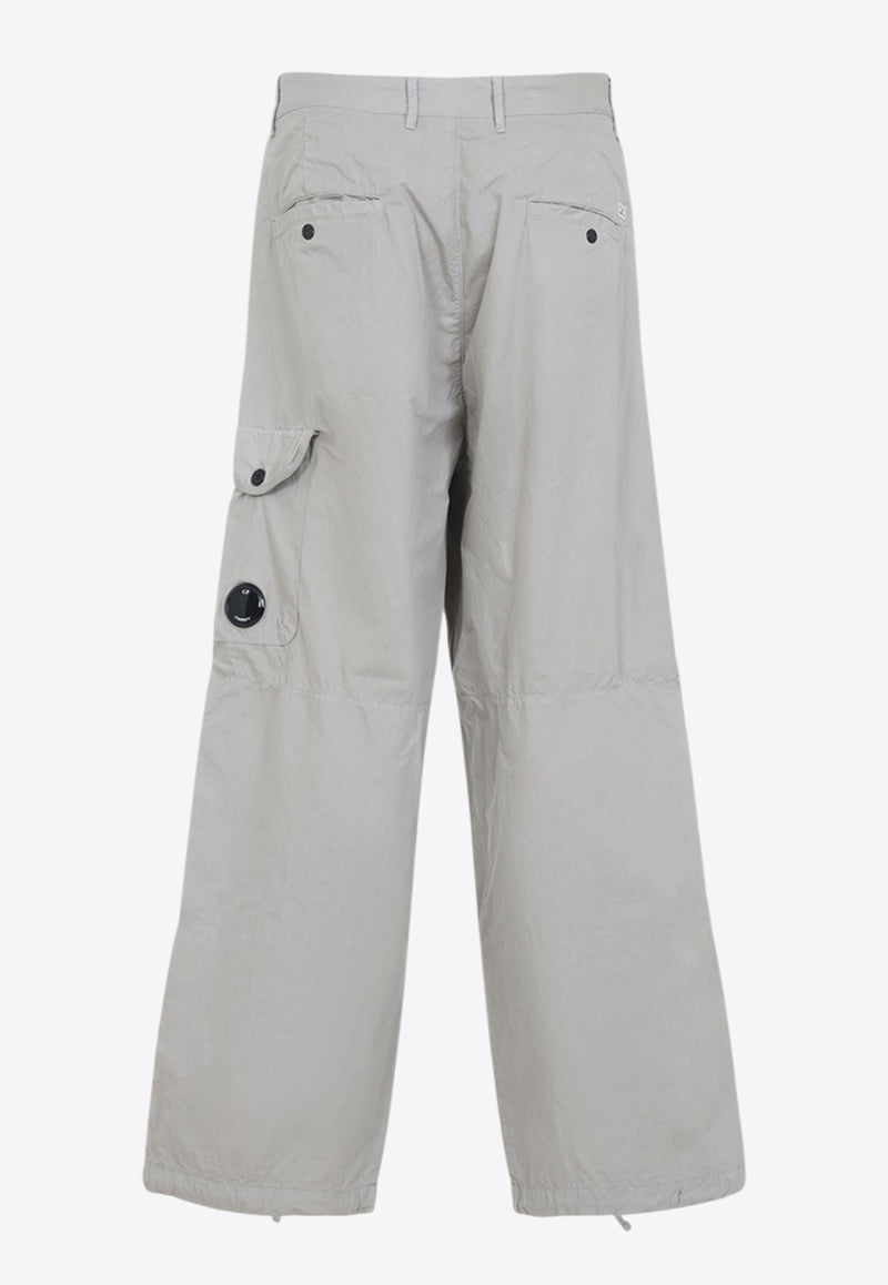 Wide-Leg Cargo Pants