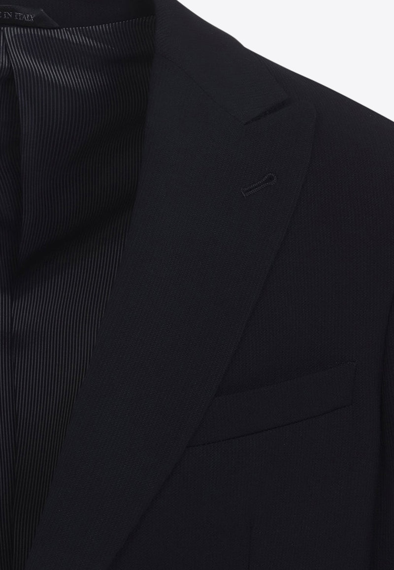 Single-Breasted Wool Suit