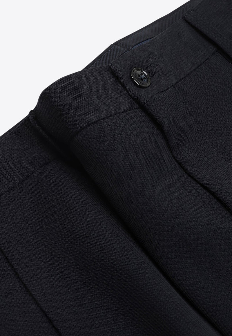 Single-Breasted Wool Suit