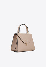 Mini Iside Calf Leather Top Handle Bag