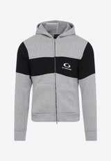 Logo Zip-Up Hooded Sweatshirt