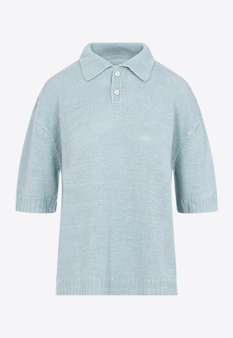 Knitted Polo Shirt