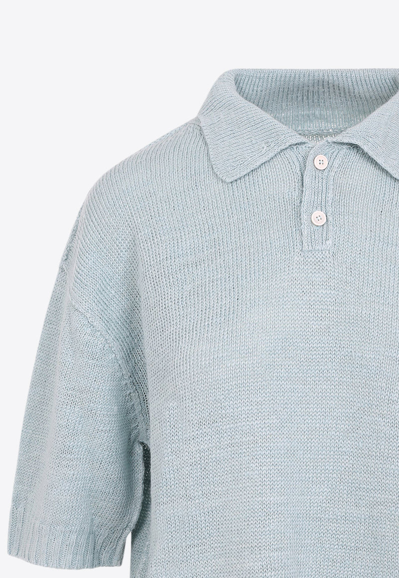 Knitted Polo Shirt