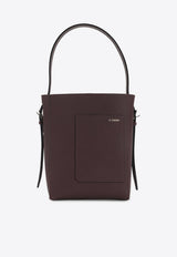 Small Bucket Bag in Calf Leather