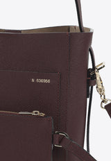 Small Leather Bucket Bag