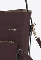 Small Bucket Bag in Calf Leather