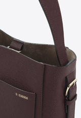 Small Bucket Bag in Calf Leather