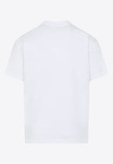 Crewneck T-shirt with Logo-Print