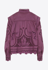 Richelieu Broderie Anglaise Blouse