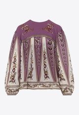 Ainika Delicate Floral Print Blouse