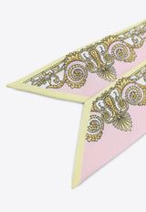 Spring Barocco Print Silk Tie