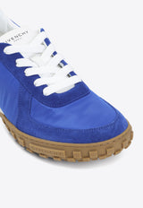 Low-Top Nylon Sneakers