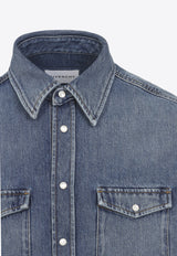 Bleached Denim Shirt