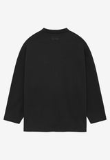 Fear Of God Essentials Heavy Fleece Long-Sleeved Hockey T-shirt  Black 192BT246270F_000_BLACK