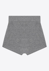 Fear Of God Essentials Honeycomb Logo Patch Mini Shorts Gray 192BT247251FW/P_FEARE-DH