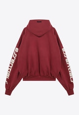Logo-Printed Hooded Sweatshirt