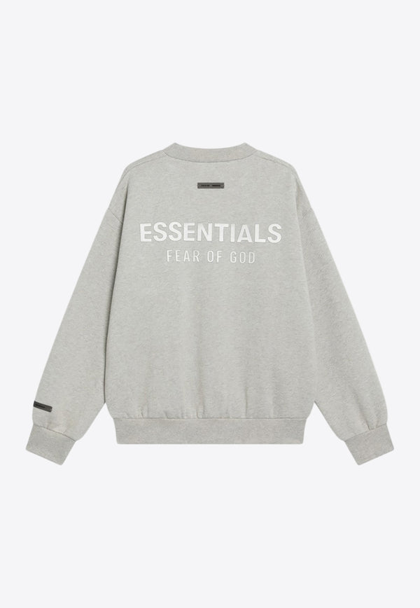 Fear Of God Essentials Classic Fleece Logo Sweatshirt Gray 192SP255552FW_FEARE-HS
