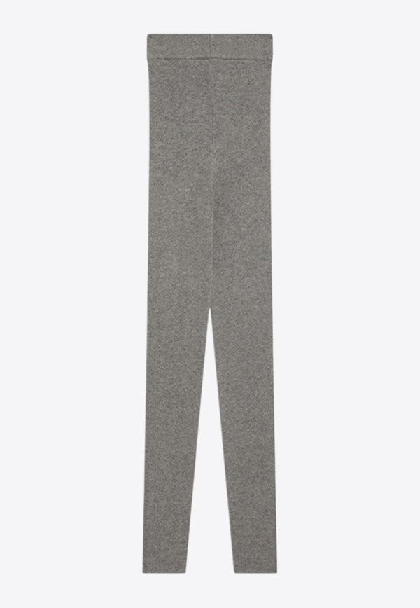 Fear Of God Essentials Logo Patch Ribbed Leggings Gray 192SP257493FW_FEARE-HH