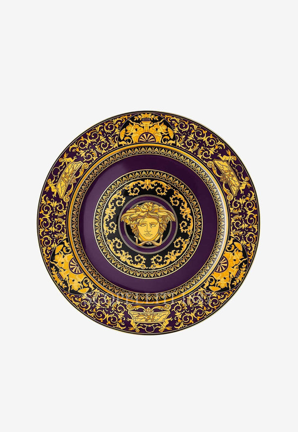 Versace Home Collection Medusa Marine Service Plate Purple 19300-403709-10230